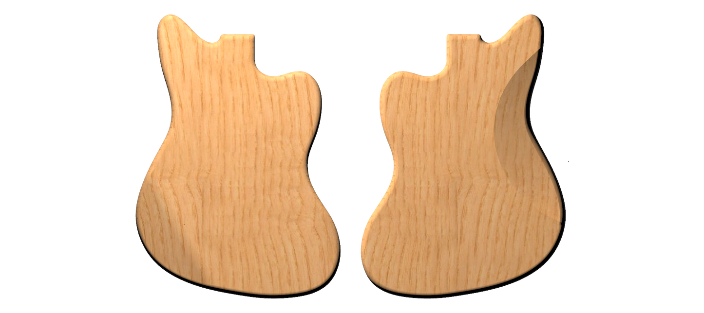 Custom Offset Jazzmaster Body – Built to Your Spec