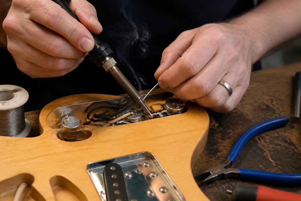 How to Solder Guitar Electronics: Step by Step