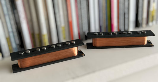 Haynes Golden Root 62 jazz bass pickups.