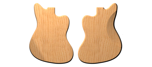 Custom Offset Jazzmaster Body – Built to Your Spec