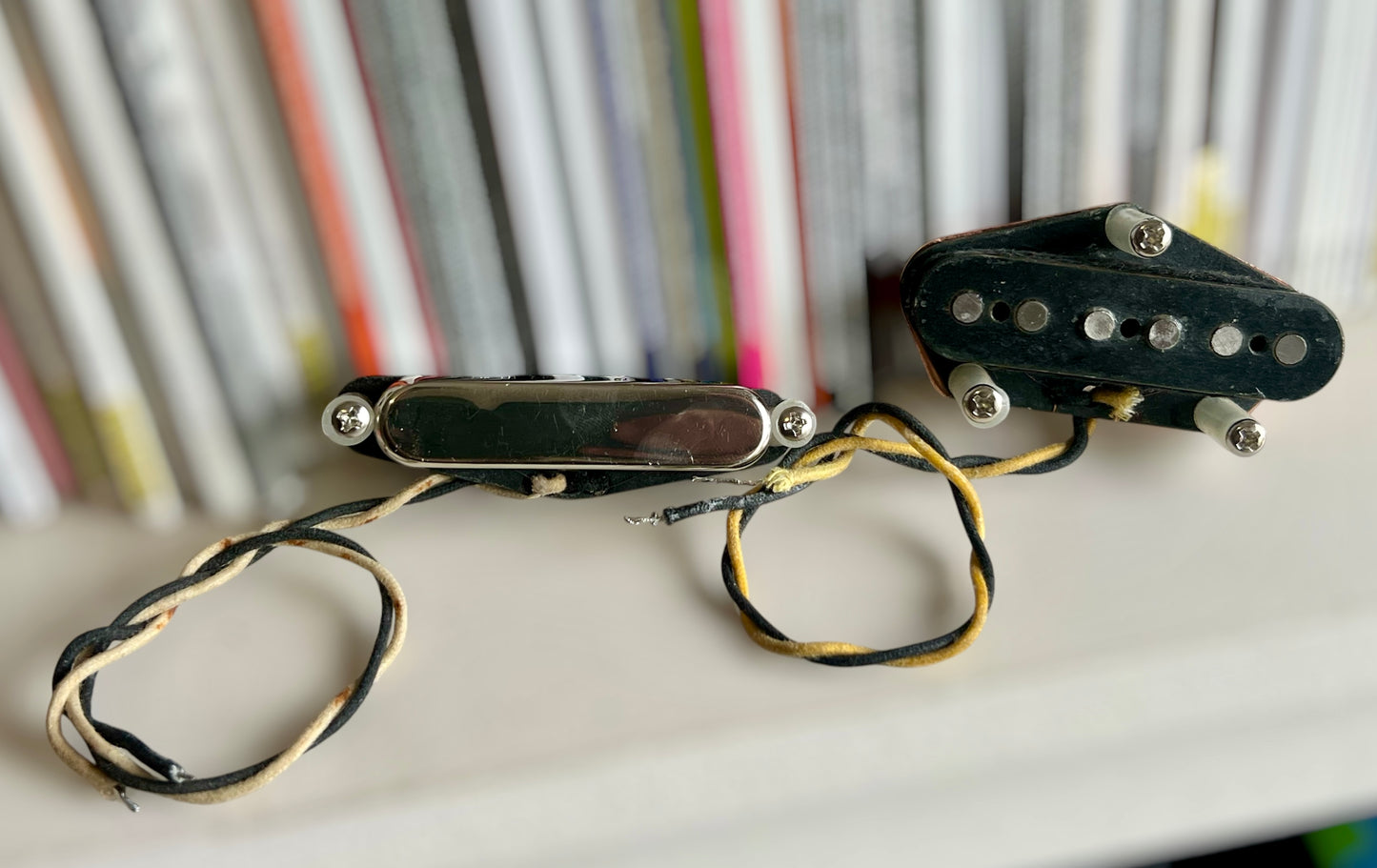 Haynes Golden Root Telecaster Blackguard Pickups